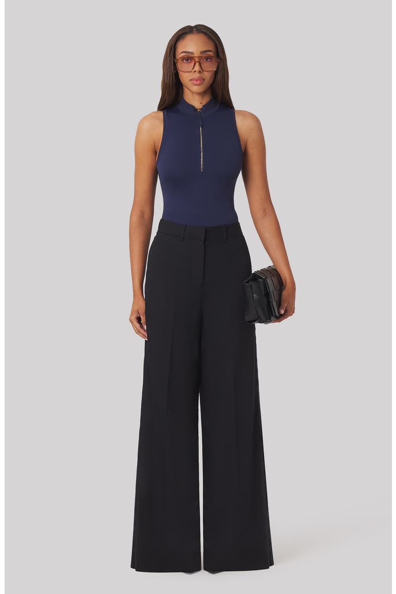 Katherine Wide Leg Pants, Alternate, color, BLACK