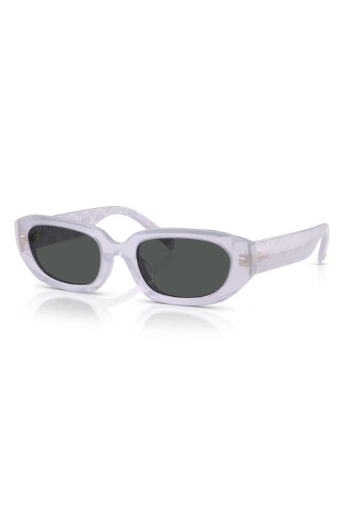 Tory Burch 52mm Irregular Sunglasses