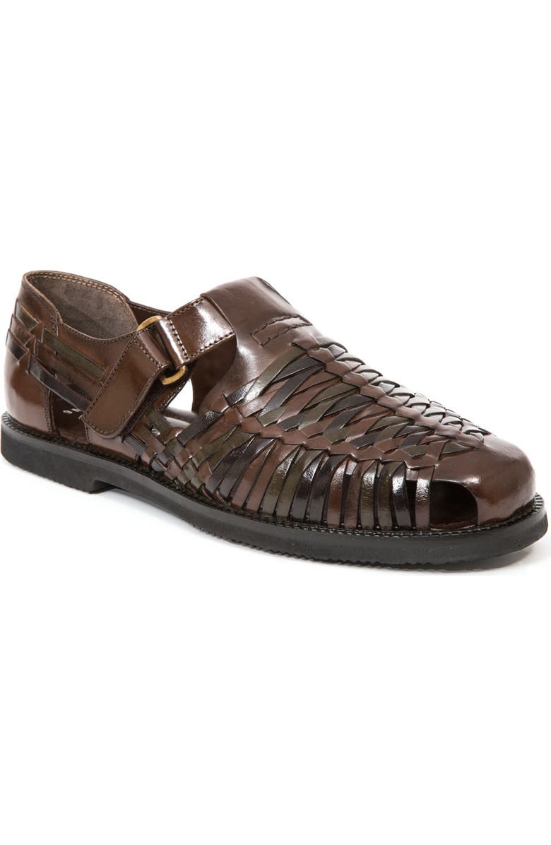 Deer Stags Bamboo 2 Huarache Sandal, Main, color, Brown/Mult