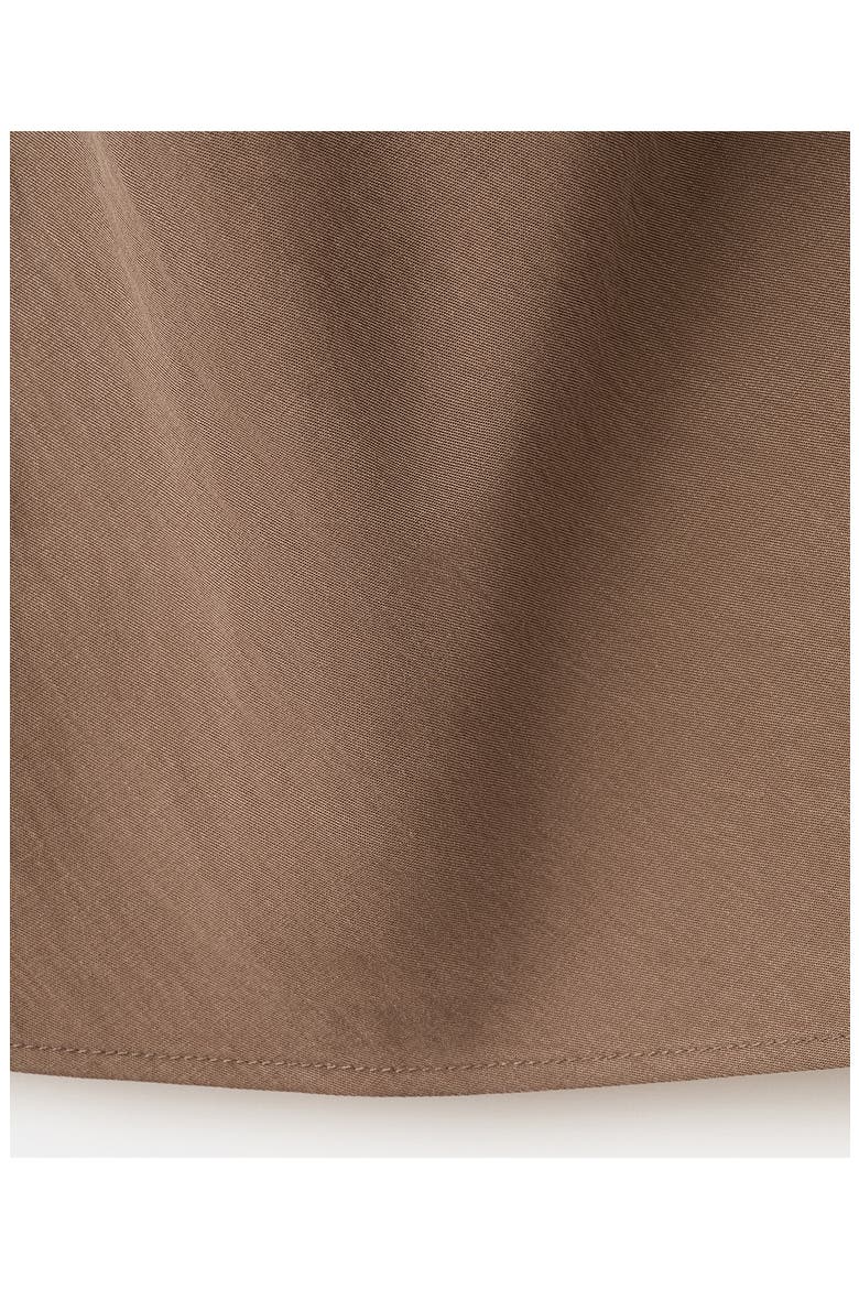 Cowl Halter Neck Top, Alternate, color, BROWN