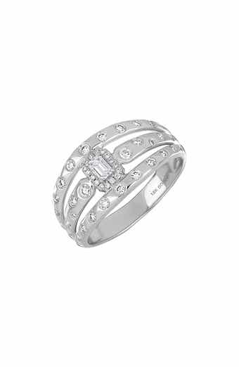 Kiera 18k Gold Diamond Statement Ring