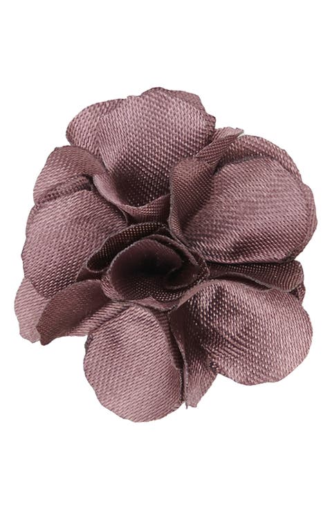 Men's Flower Lapel Pin
