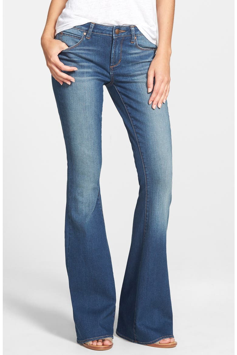 'Faith' Flare Jeans, Main, color, BOSTON