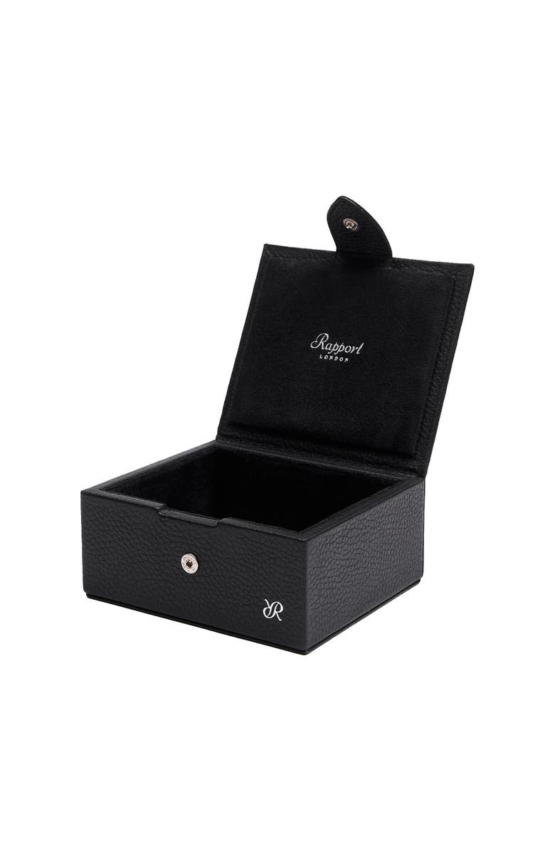 Rapport London TUXEDO TRINKET BOX, Alternate, color, Black