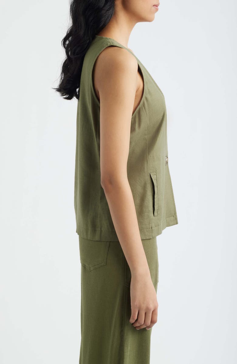 CITY BLUES Relaxed Fit Vest, Alternate, color, 