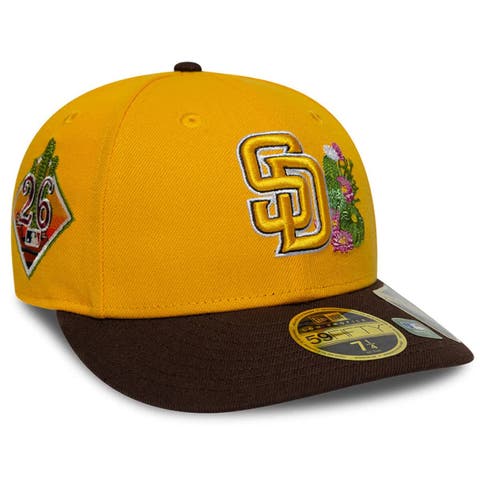 Men's New Era  Gold/Brown San Diego Padres 2026 Spring Training Low Profile 59FIFTY Fitted Hat