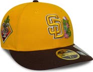 New Era Men's New Era Gold/Brown San Diego Padres 2026 Spring Training Low Profile 59FIFTY Fitted Hat