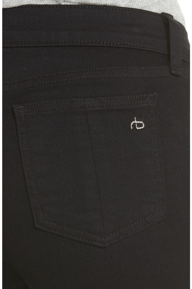 'The Skinny' Stretch Jeans, Alternate, color, COAL