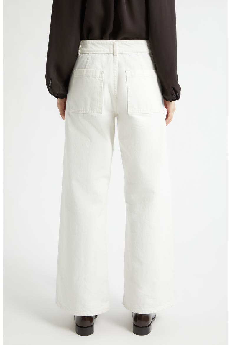 Megan Wide Leg Pants, Alternate, color, CREAM