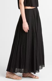 Vince Crinkled Maxi Skirt