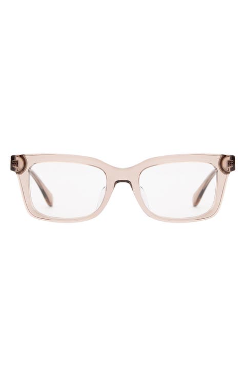 Hapuna 52mm Low Nose Bridge Wide Width Square Optical Glasses