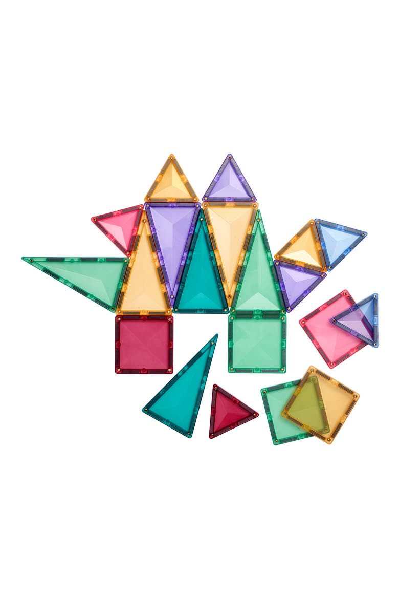 Kids' Pastel Magnetic Tiles 120-Piece Creative Pack, Alternate, color, PASTEL