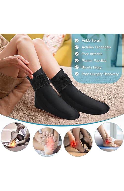 Helios The Heated Coat Helios Gel Cold Therapy Socks In Black