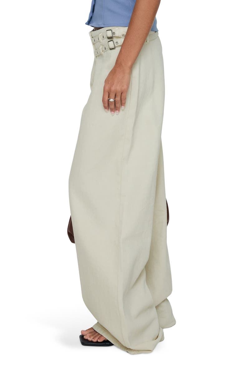 Paltrow Cotton Cargo Pants, Alternate, color, CREAM