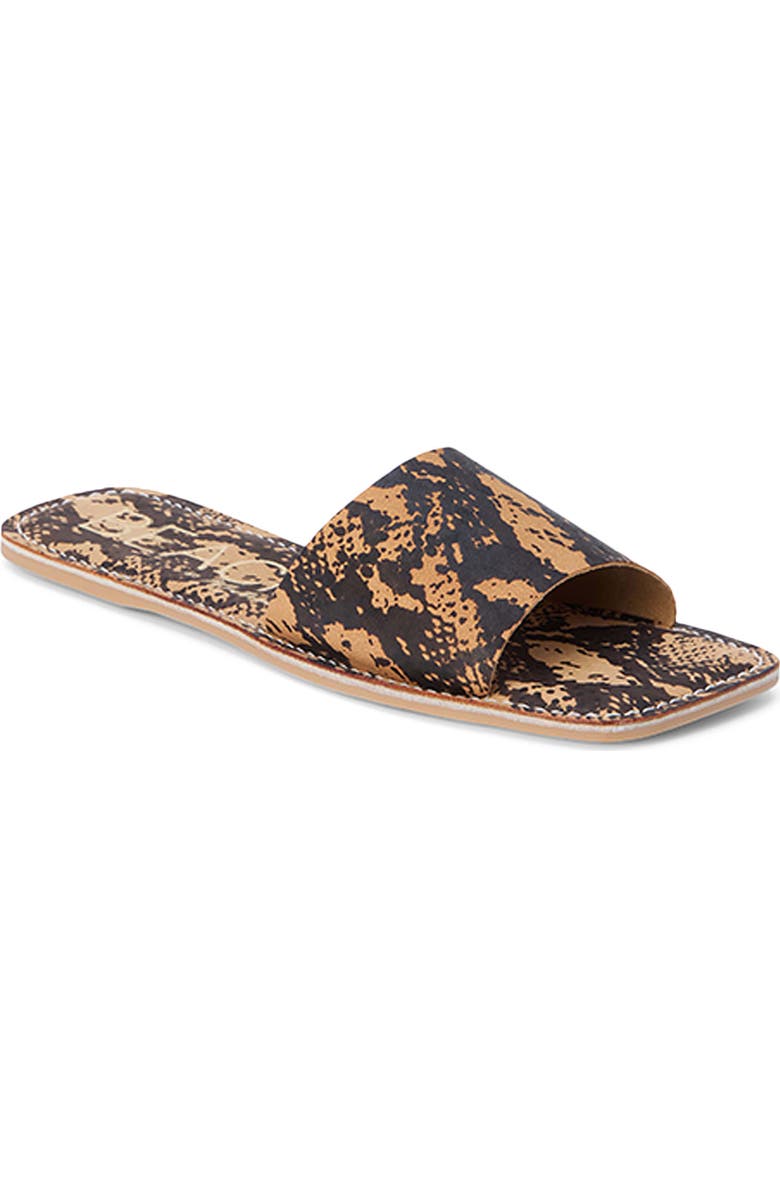 BEACH BY MATISSE Bali Slide Sandal, Main, color, Tan Python
