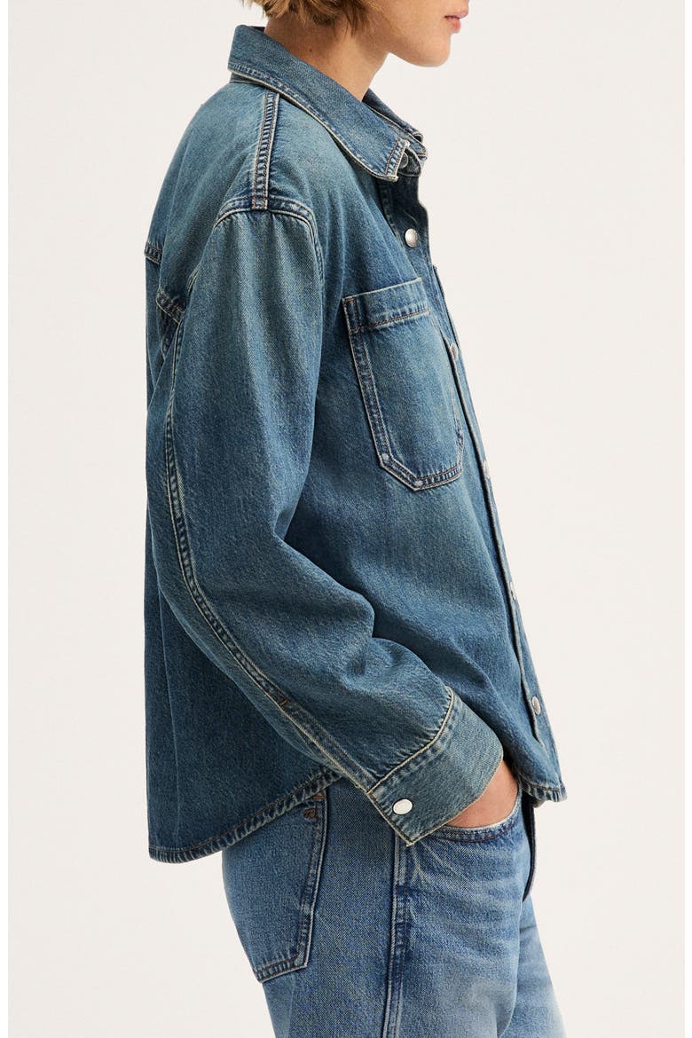 Boxy Shirt Jacket, Alternate, color, MIZUMA WASH