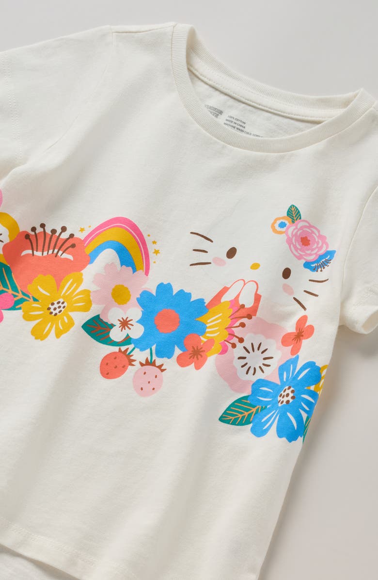 Tucker + Tate Kids' Cotton Graphic T-Shirt, Alternate, color, White Sugar Hello Kitty