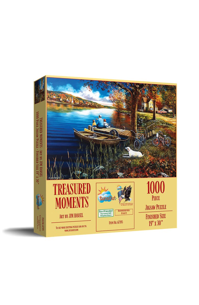 Sunsout Treasured Moments 1000 piece Jigsaw Puzzle for Adults, Main, color, Multicolor