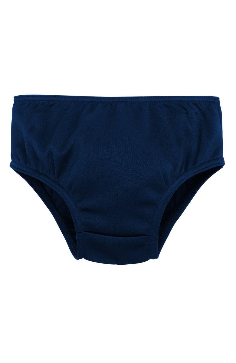 Outerstuff Girls Preschool Navy Tennessee Titans Two-Piece Cheer Captain Jumper Dress with Bloomers Set, Alternate, color, Navy