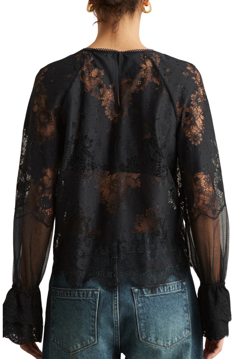 Emilia Lace Top, Alternate, color, NAVY