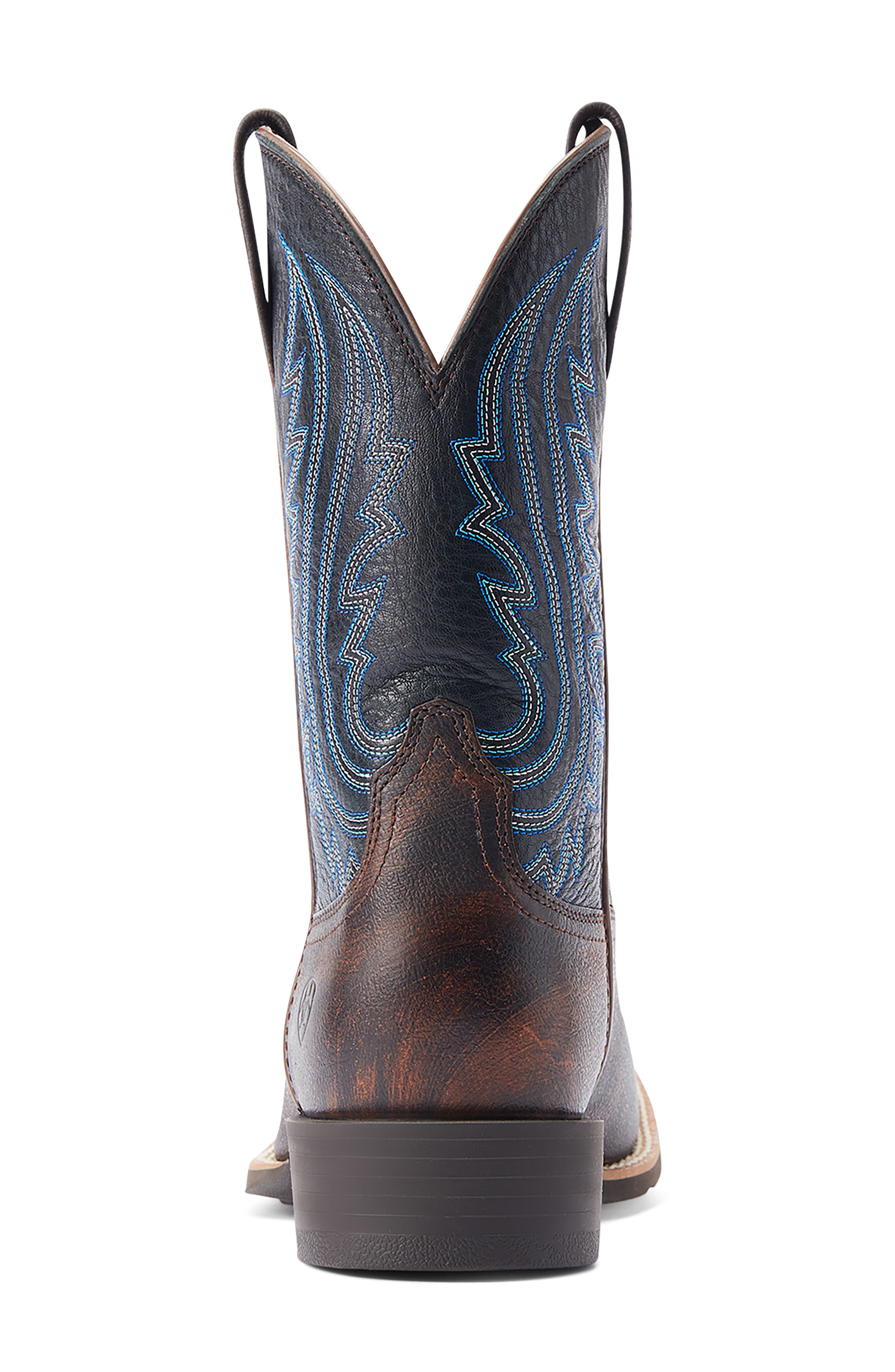 Sport Big Country Wide Square Toe Cowboy Boot, Alternate, color, TORTUGA PRINT/ BLACK