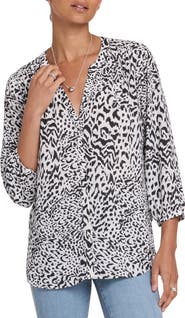 NYDJ Pintuck Top