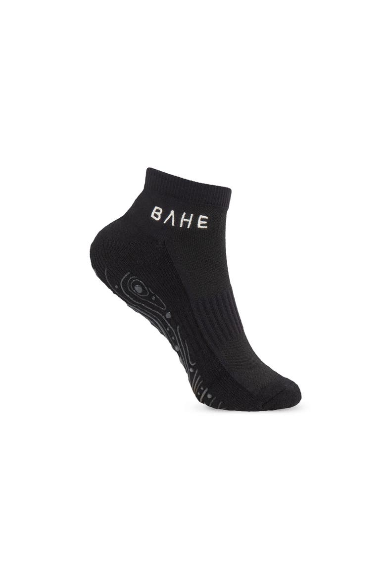 Studio Grippy Ankle Socks, Alternate, color, Anthracite