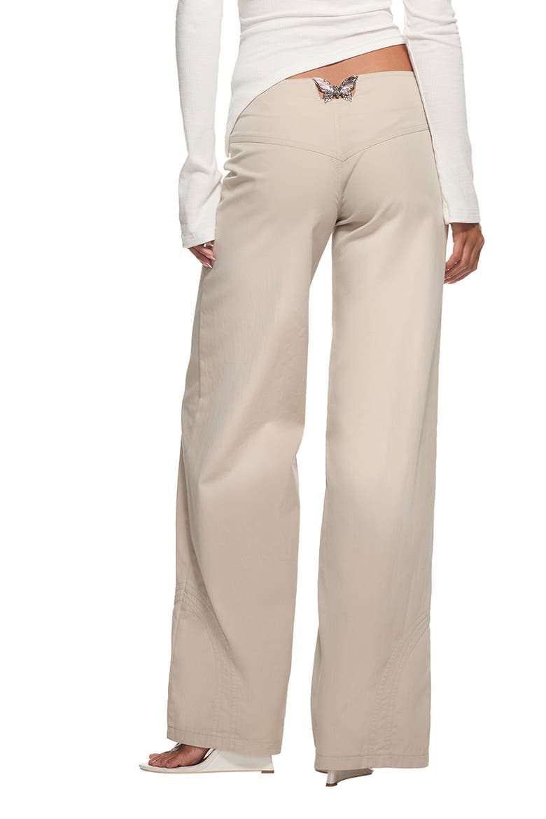 Sequoia Low Rise Straight Leg Pants, Alternate, color, CREAM