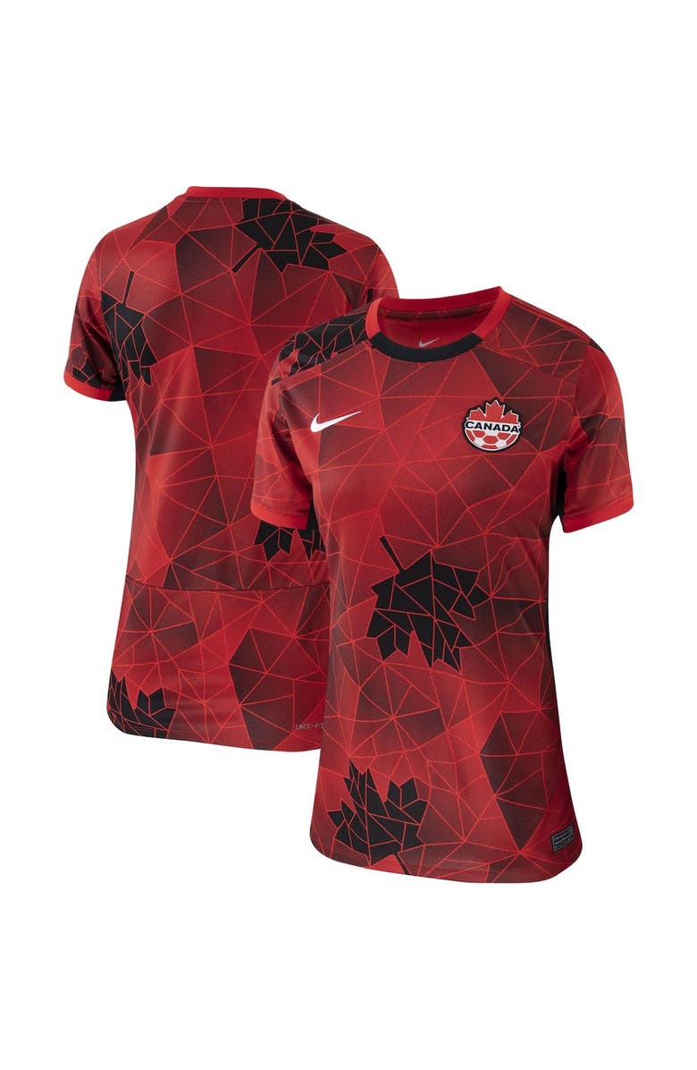 Nike Women's Nike Red Canada Women's National Team 2023 Home Replica Jersey, Main, color, Red