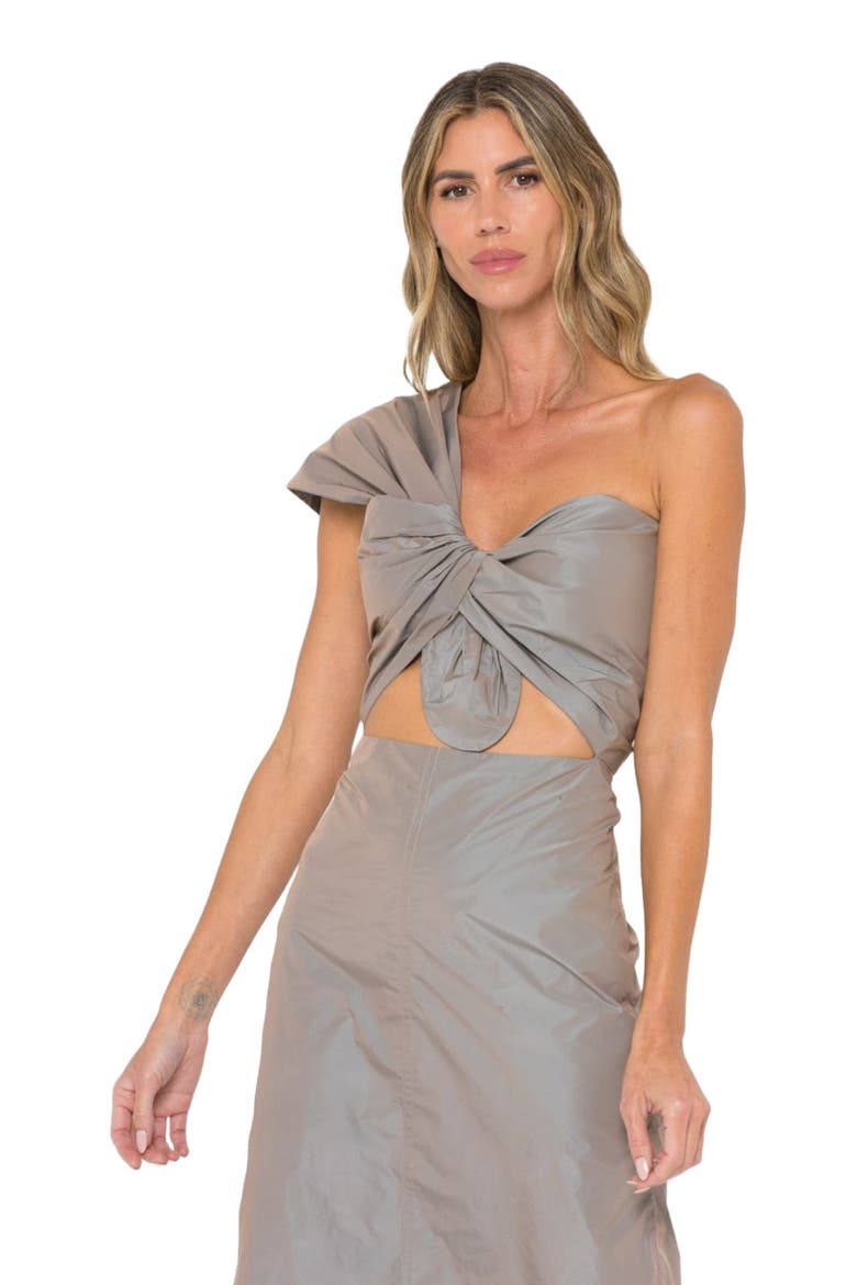Carmela Dress, Alternate, color, Silver