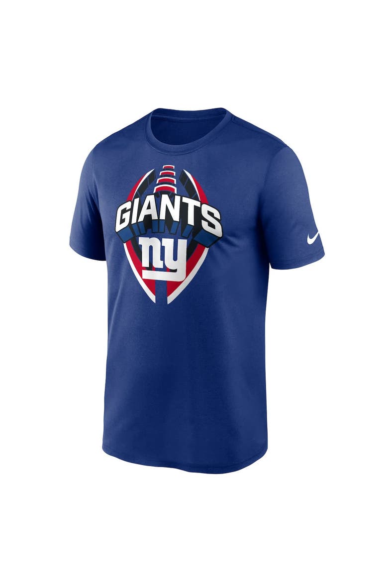 Men's Nike Royal New York Giants Legend Icon Performance T-Shirt, Alternate, color, Royal