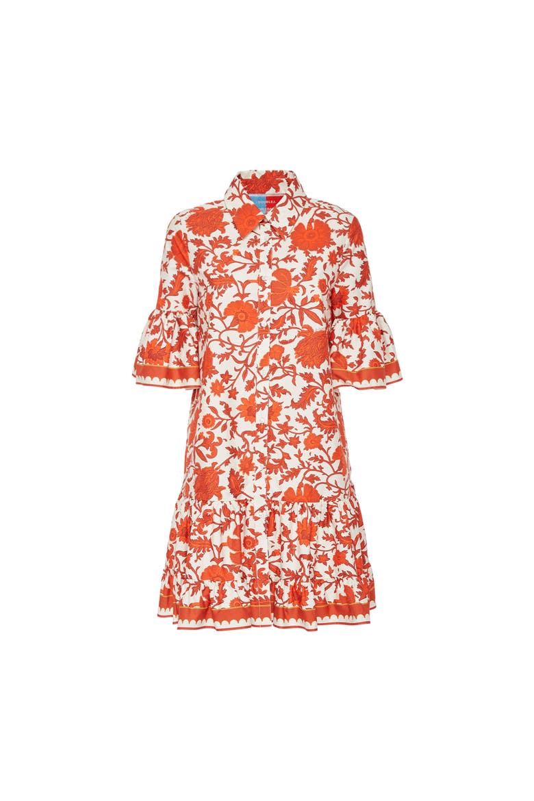 Choux Dress, Alternate, color, Dragonflower Red