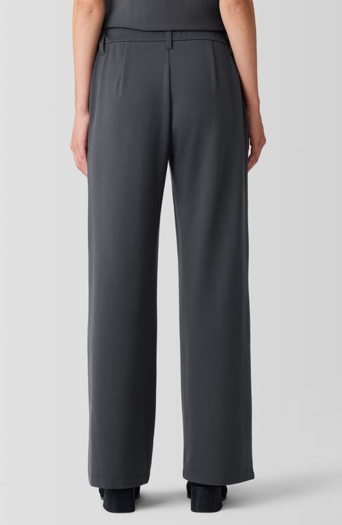EILEEN FISHER EILEEN FISHER WASHABLE FLEX PONTE WIDE LEG PANTS