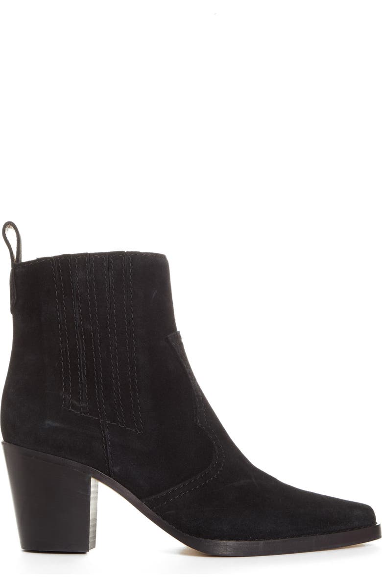 Ganni Short Western Boot, Alternate, color,