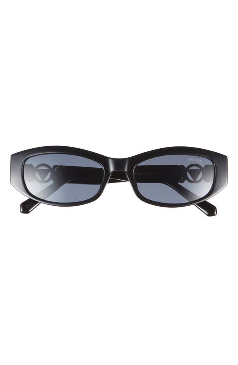 54mm Oval Sunglasses