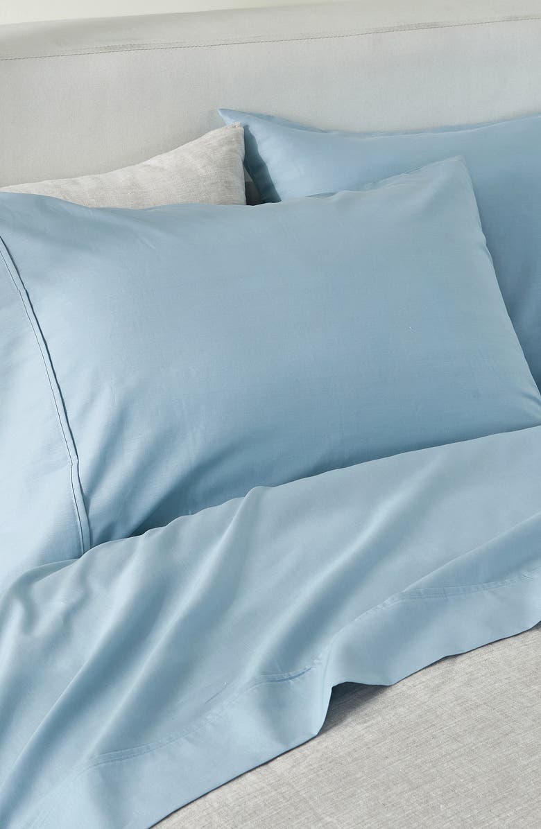 Woven & Weft Kimberlee Sheet Set, Alternate, color, Blue Slate