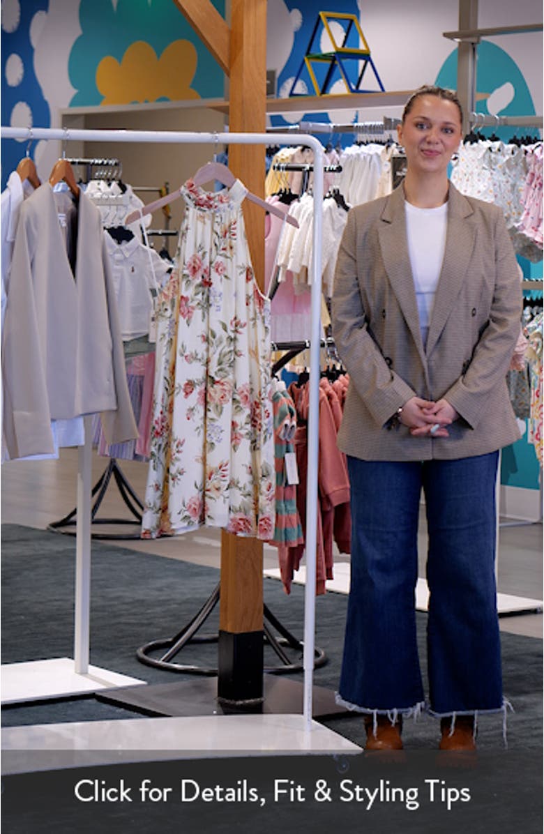 Bloom Floral Minidress, sales video thumbnail