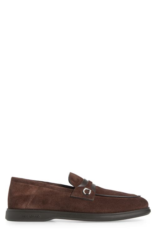 Ferragamo Drame Loafer In T.moro