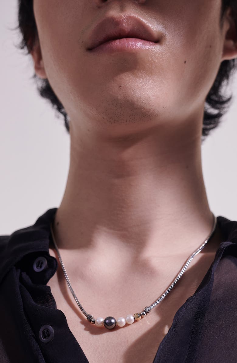 John Hardy Men's Chain Classic Beaded Necklace, Alternate, color, 