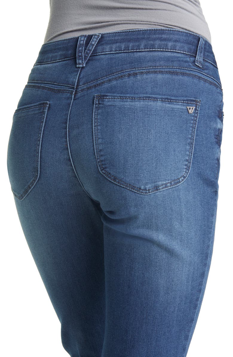 Wit & Wisdom 'Ab'Solution Fray Hem Flare Leg Jeans, Alternate, color, 