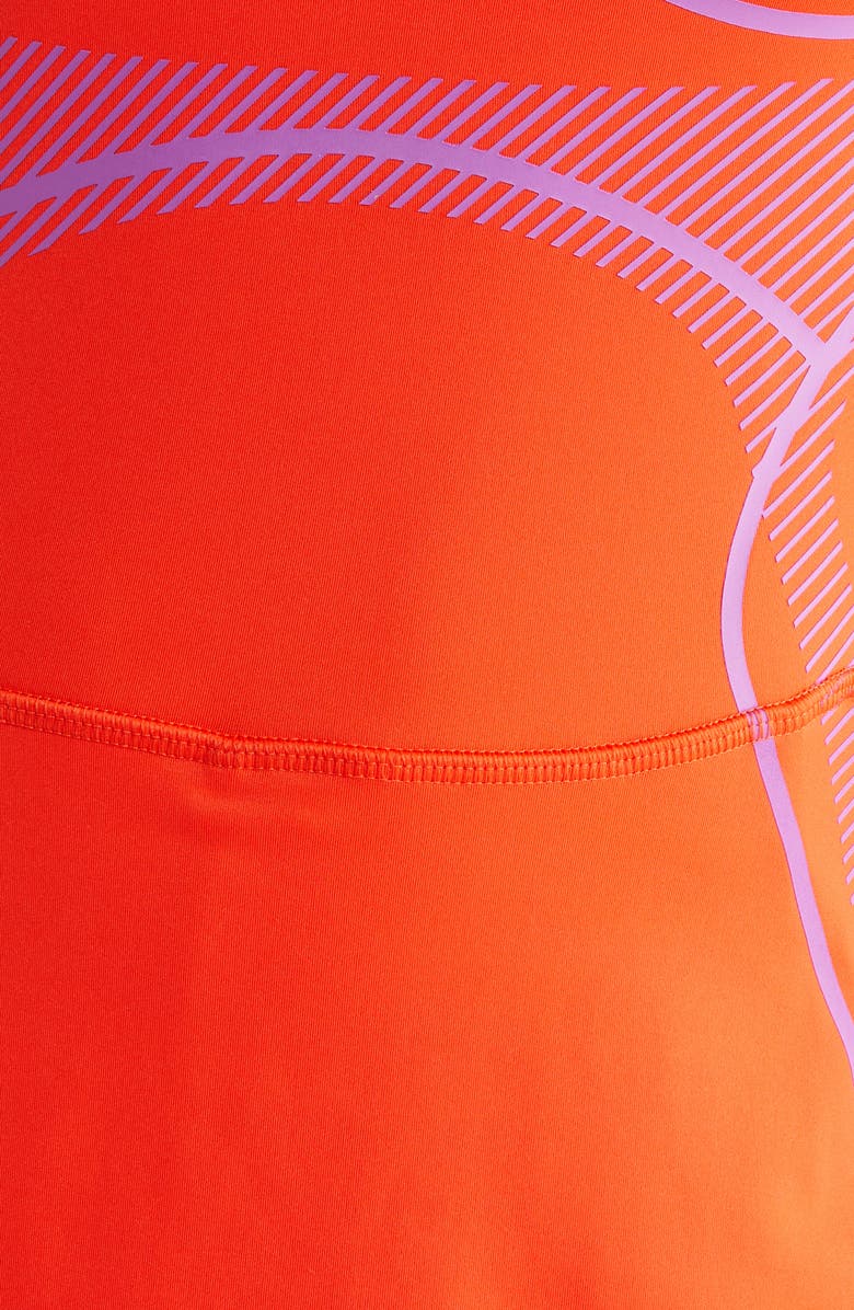 adidas by Stella McCartney TruePace Running Dress, Alternate, color, Active Orange