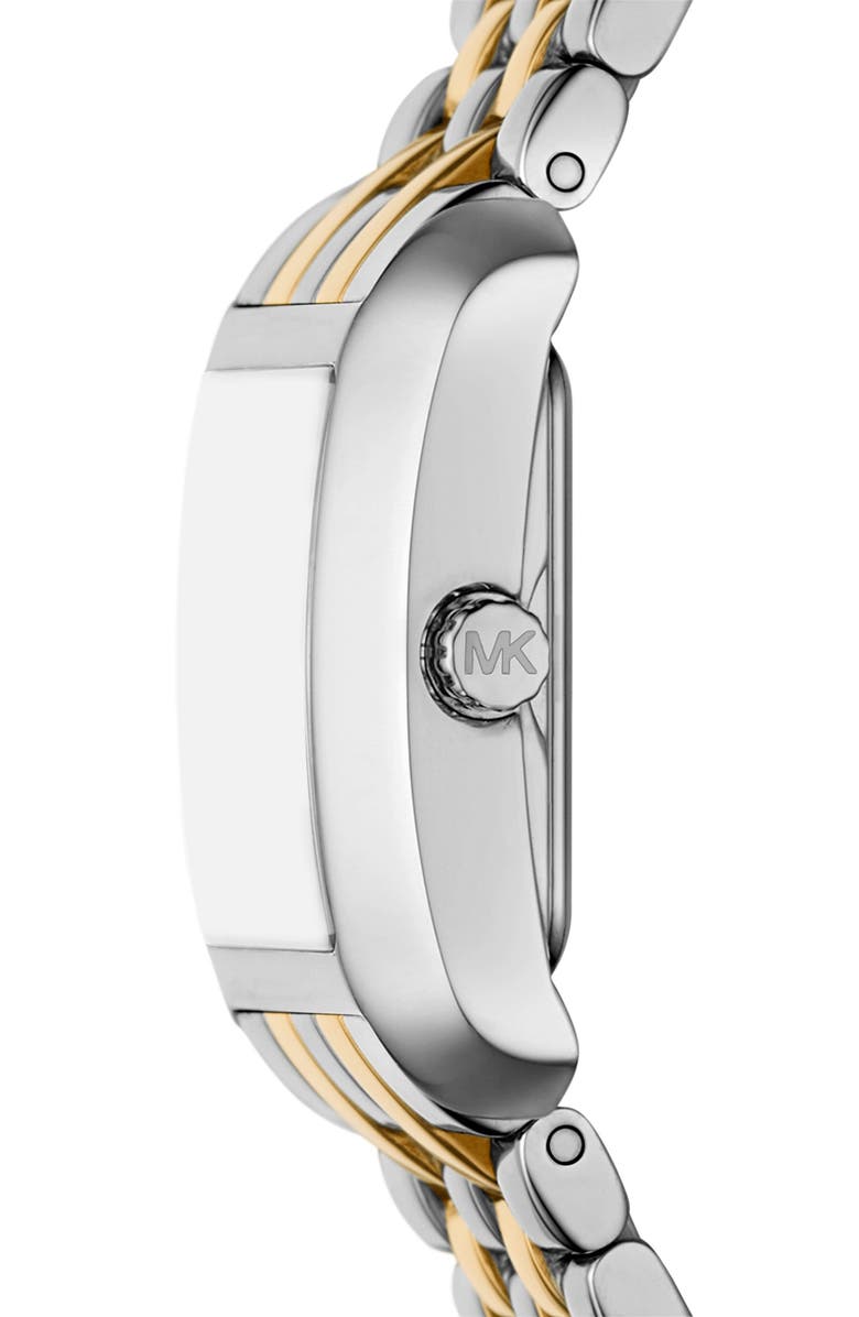 MICHAEL Michael Kors Emery Two-Tone Quartz Bracelet Watch, 22mm, Alternate, color, 