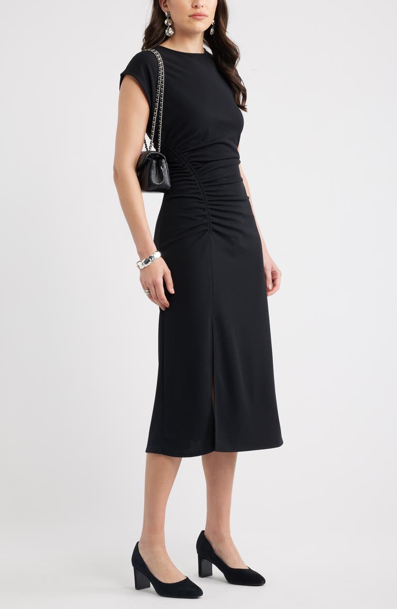 Nordstrom Greta Almond Toe Pump, Alternate, color, Black
