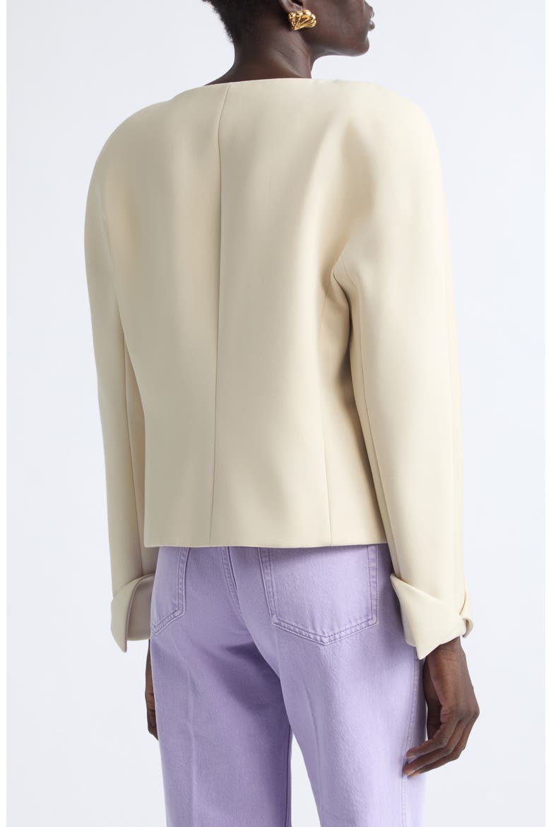 Wool Grain de Poudre Jacket, Alternate, color, DESERTIC BROWN