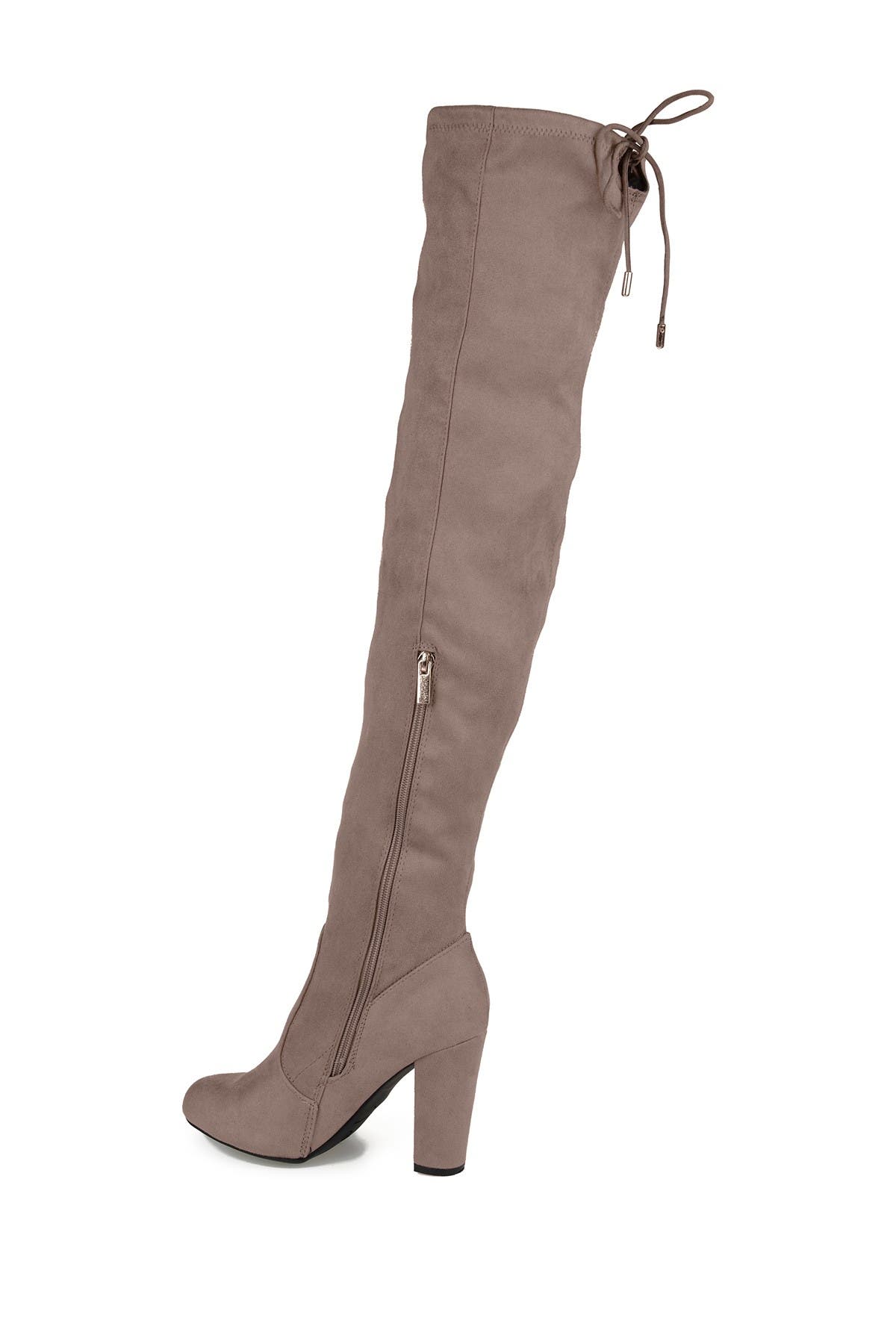 JOURNEE Maya Over the Knee Boot, Alternate, color, Taupe