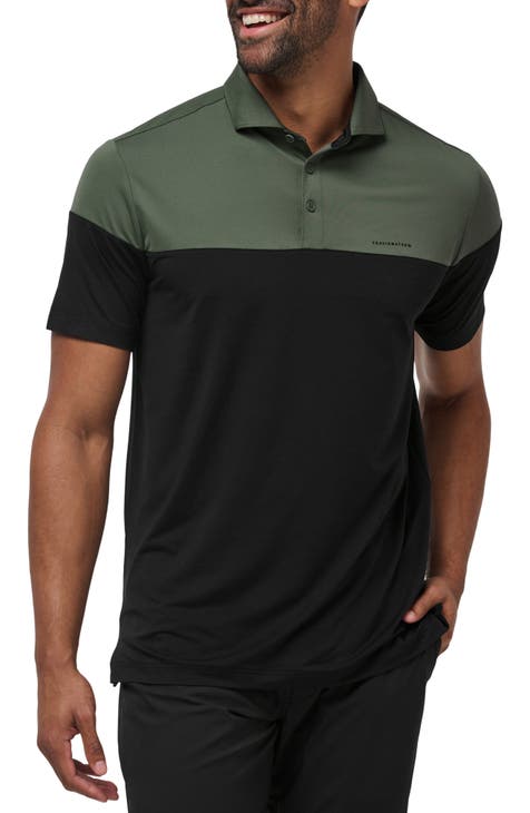 Dirt Track Racing It's Where I Was Raised Men's Colorblock Performance Polo