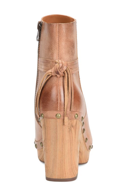 Kork-ease ® Dianna Block Heel Platform Bootie In Brown