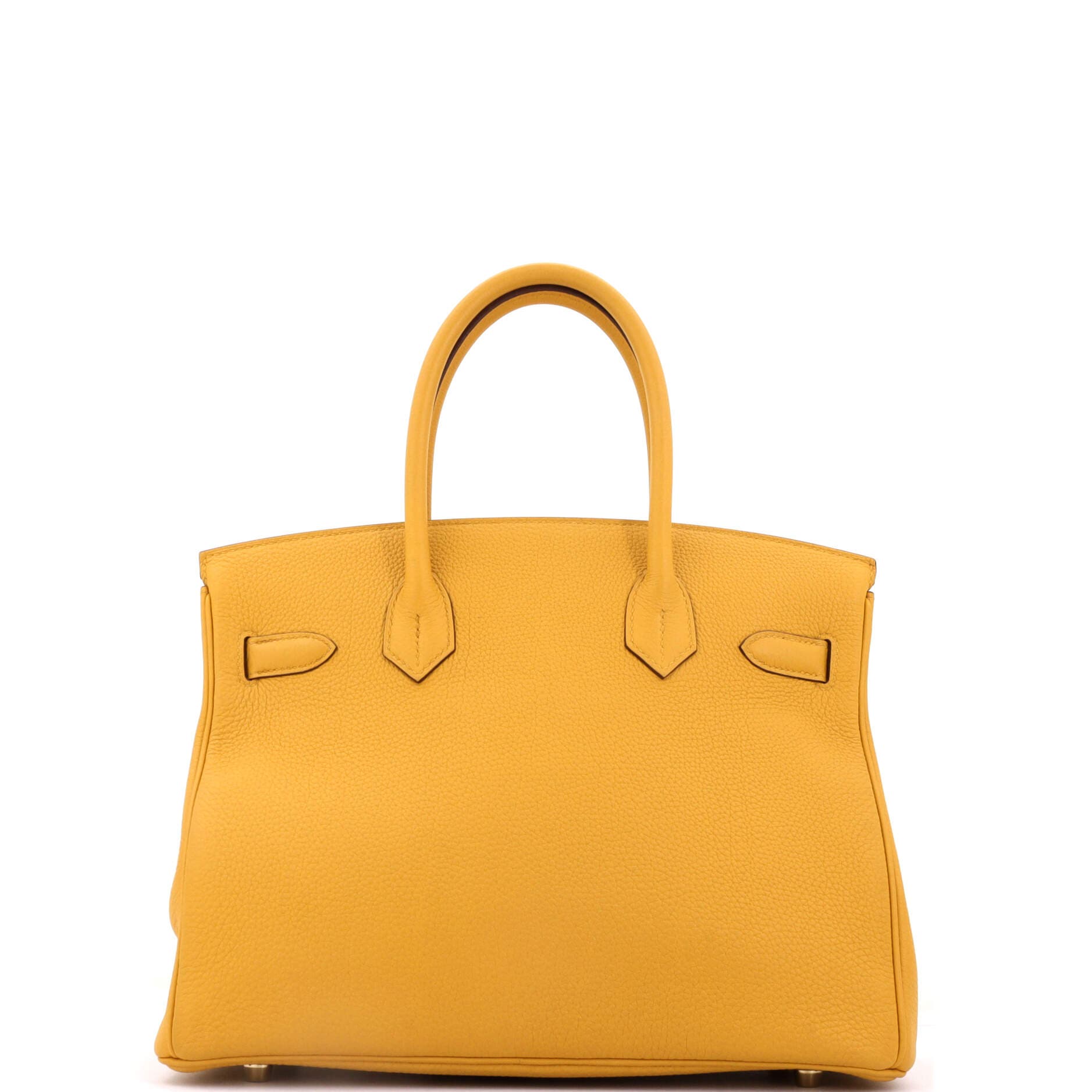 Pre-Owned Hermes Birkin Handbag Yellow Togo with Gold Hardware 30, Alternate, color, 