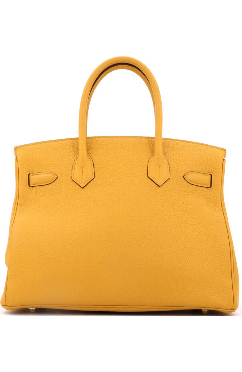 Pre-Owned Hermes Birkin Handbag Yellow Togo with Gold Hardware 30, Alternate, color,