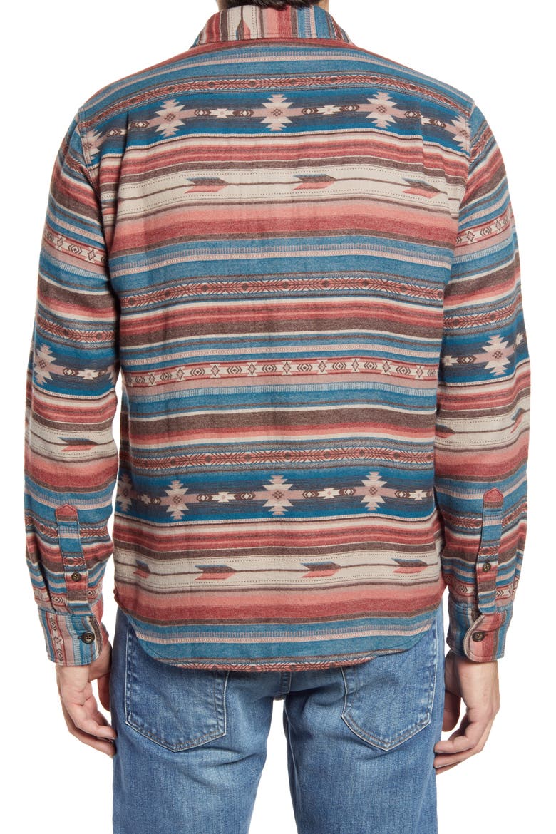 Canyon Button-Up Shirt Jacket, Alternate, color, MESA SKYLINE